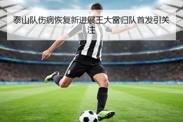 泰山队伤病恢复新进展王大雷归队首发引关注